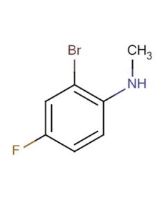 Astatech 2-BROMO-4-FLUORO-N-METHYLANILINE, 95.00% Purity, 5G